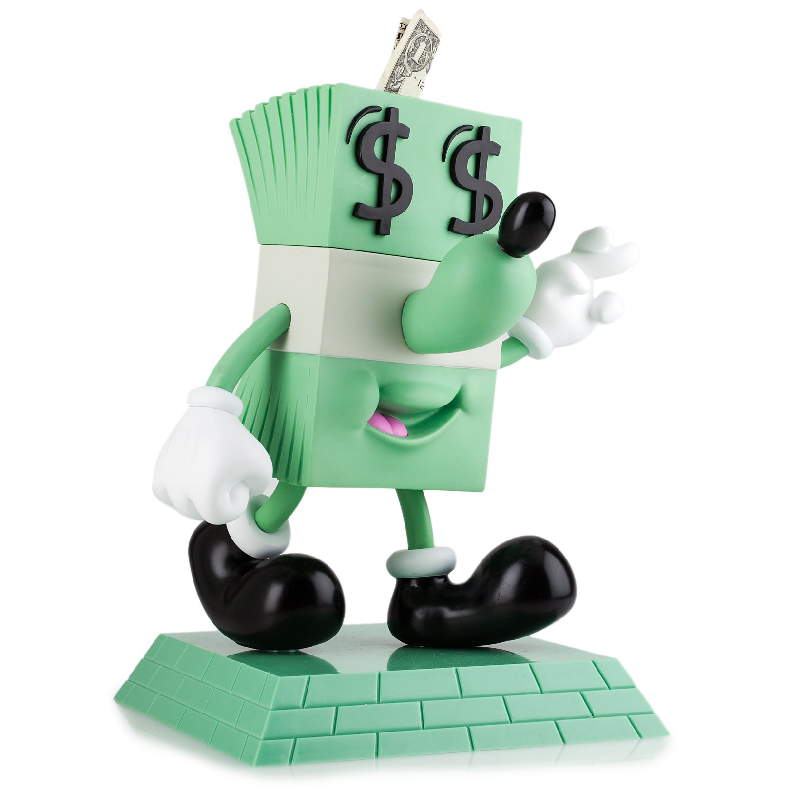 Lucky Dollar Money Box Figure by Jeremyville