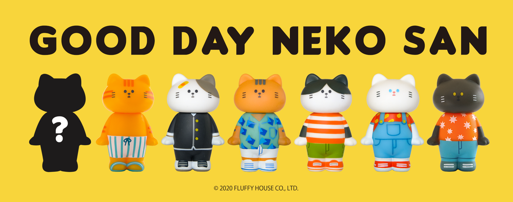 Good Day Neko San Blind Box Series 1 by Fluffy House