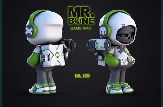 Mr. Bone Blind Box Series 3 from D.A.T. Studio x Mytoy