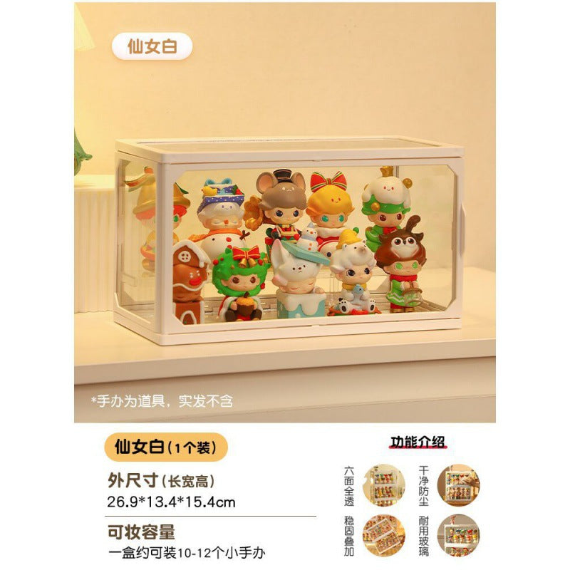 Toy Display Case Small - White