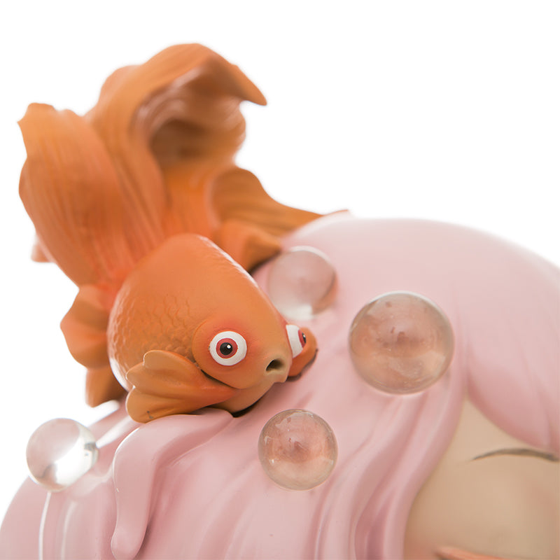 Kings Garden Series - Oiran fish on the hair - Morning Glow Powder Med Size