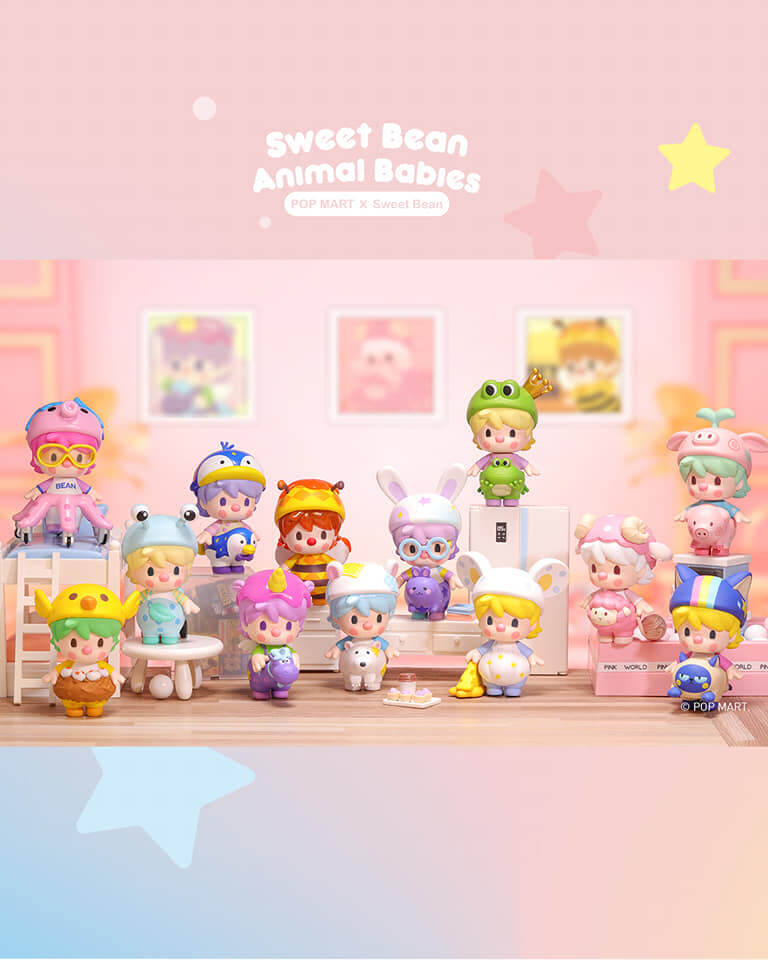 Sweet Bean Animal Babies Blind box Series by Sweet Bean x Pop Mart