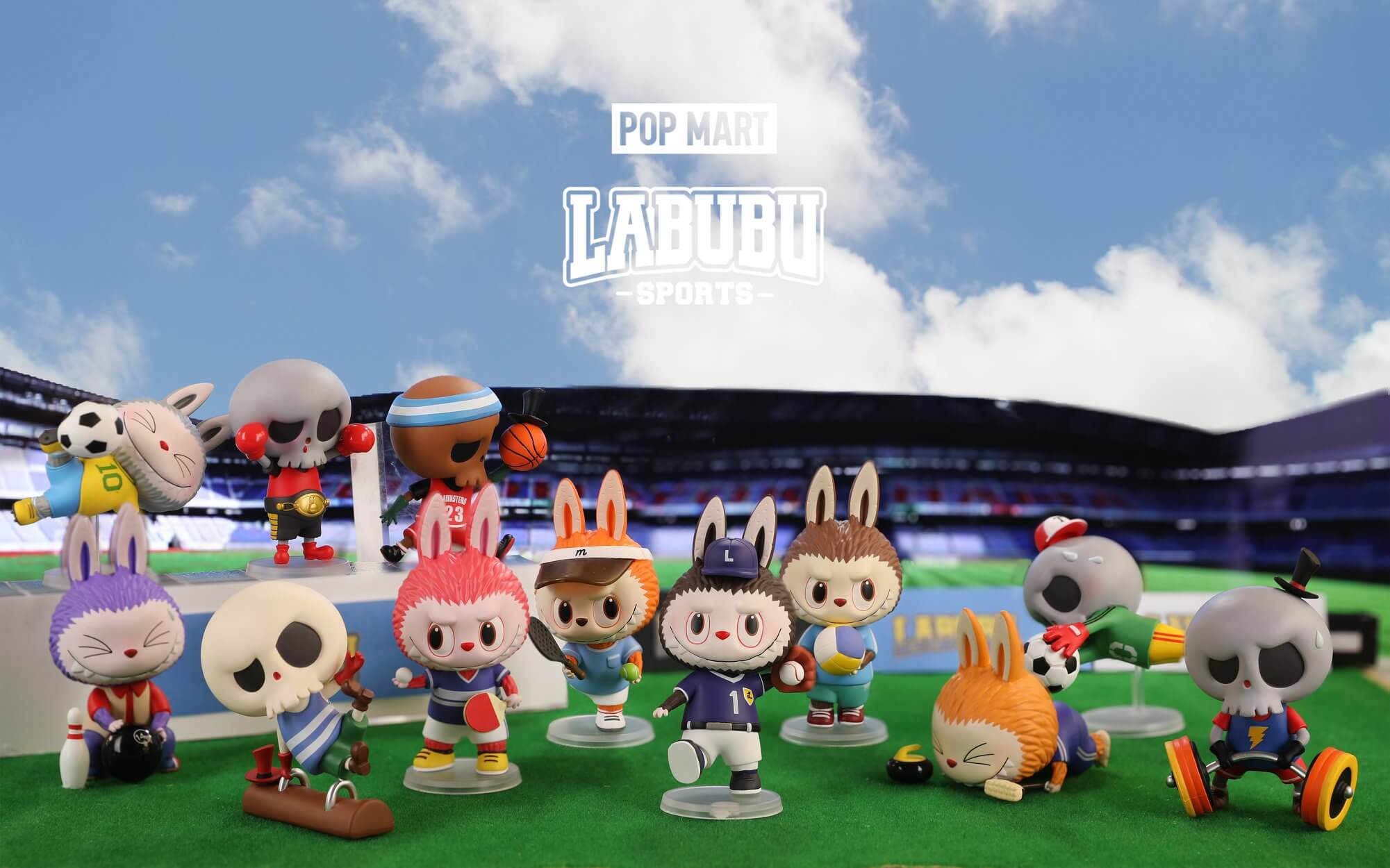 Labubu Sports BlindBox Series by Kasing Lung x Pop Mart