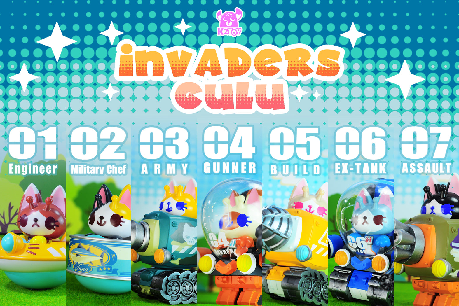 Invaders Gulu - Engineer by K2 Toy