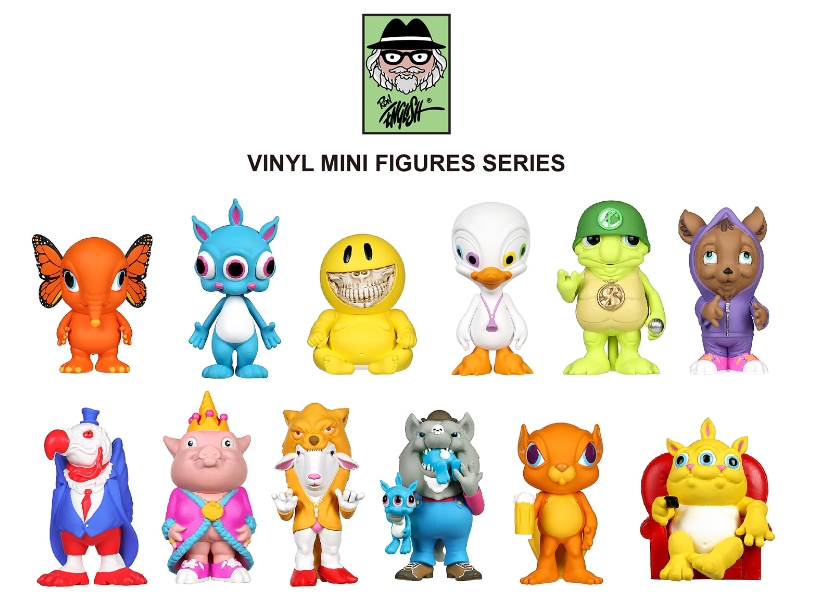 Delusionville Minis by Ron English x Pop Life