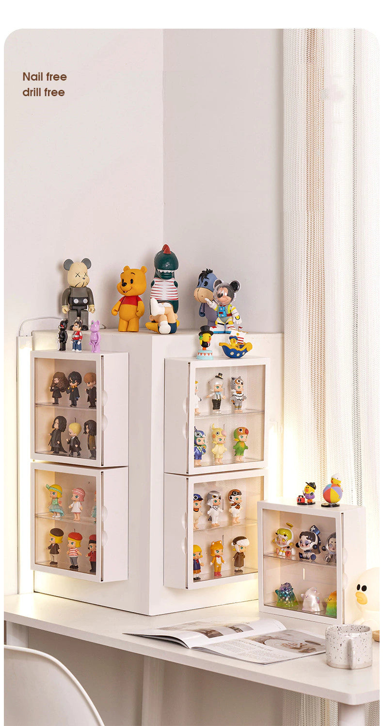 Toy Display Case - Wall Mount or Table