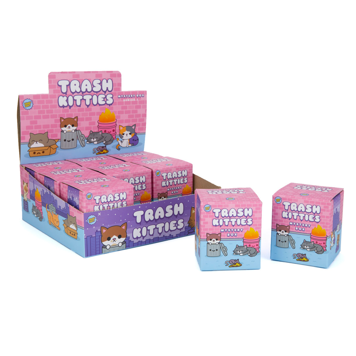 Trash Kitties Blind Box Series by 100% Soft