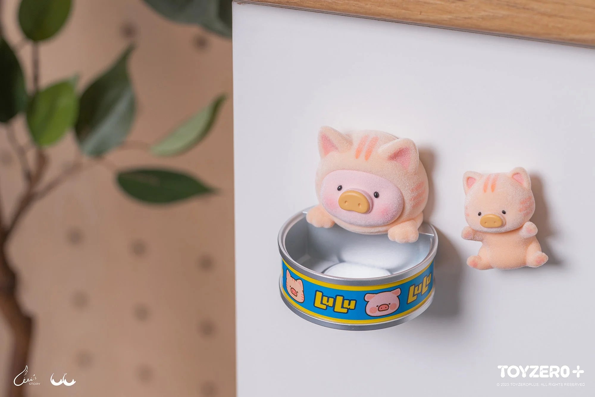 LuLu The Piggy Caturday - 3D Magnet