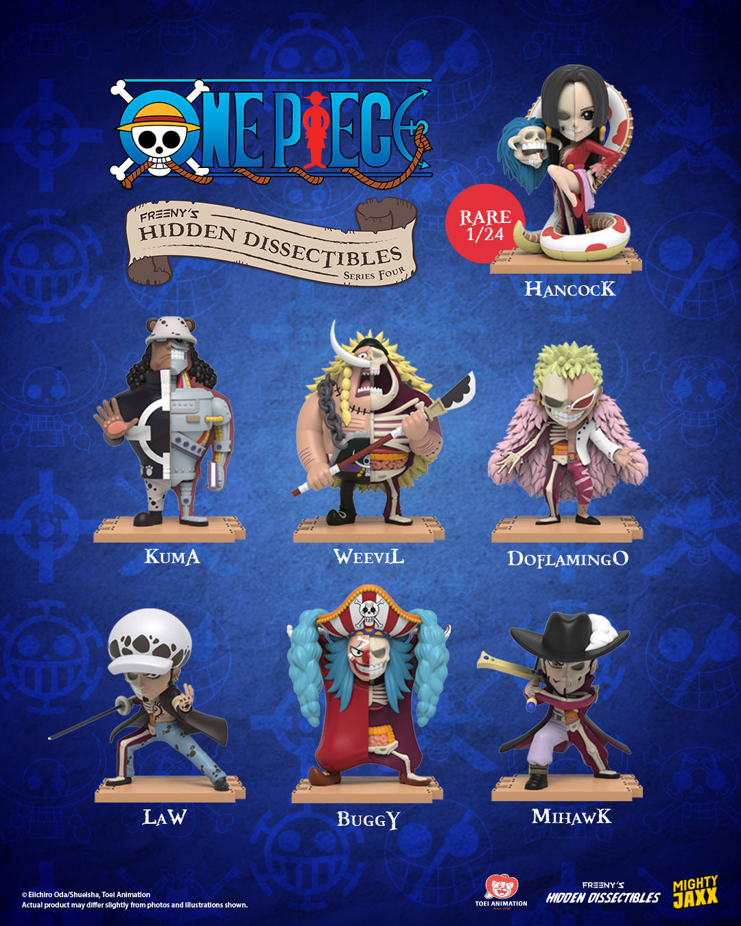 FREENY'S HIDDEN DISSECTIBLES: ONE PIECE (WARLORDS EDITION)