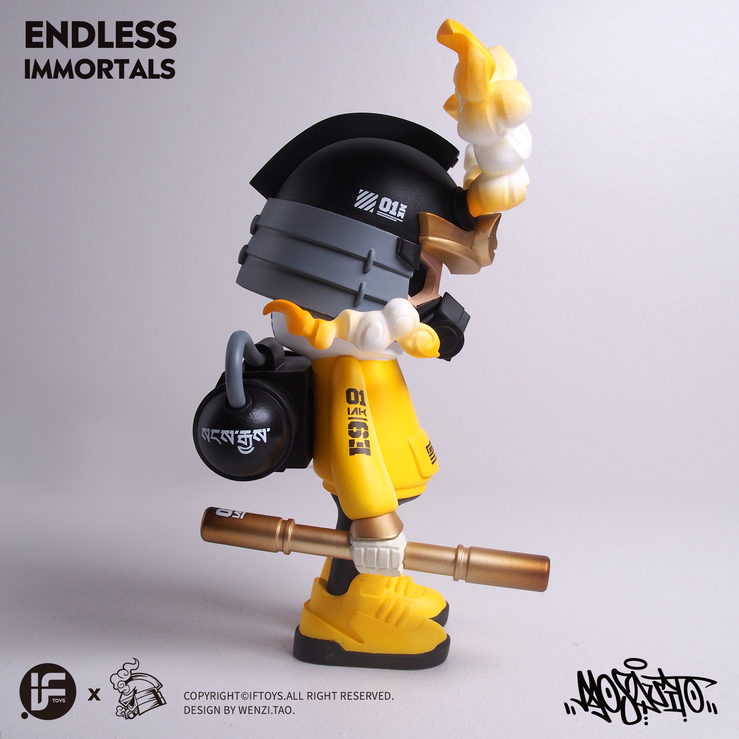 Endless Artist Monkey King - Limited Edition By Wenzi.Tao x Iftoys