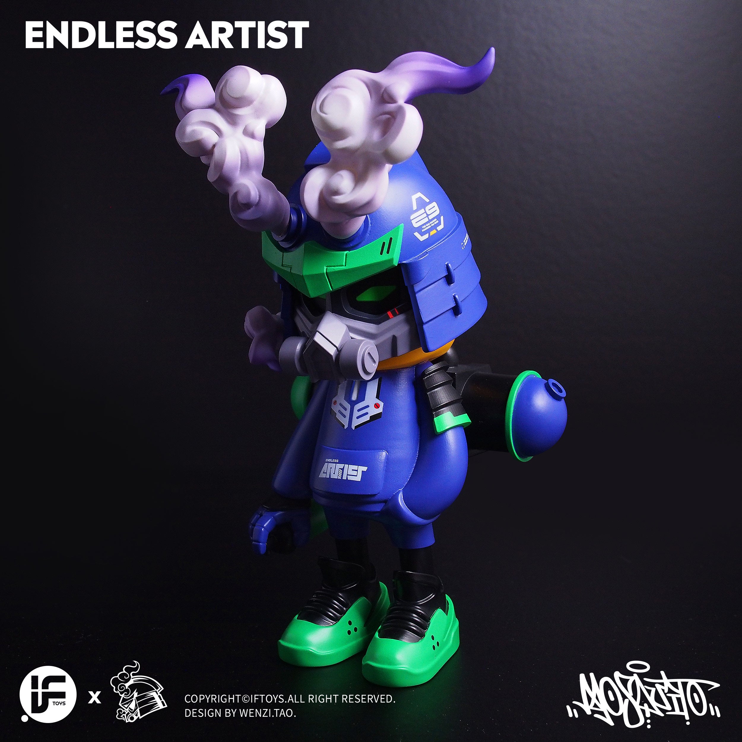 Endless Artist The E9 MACHINE - Limited Edition By Wenzi.Tao x 