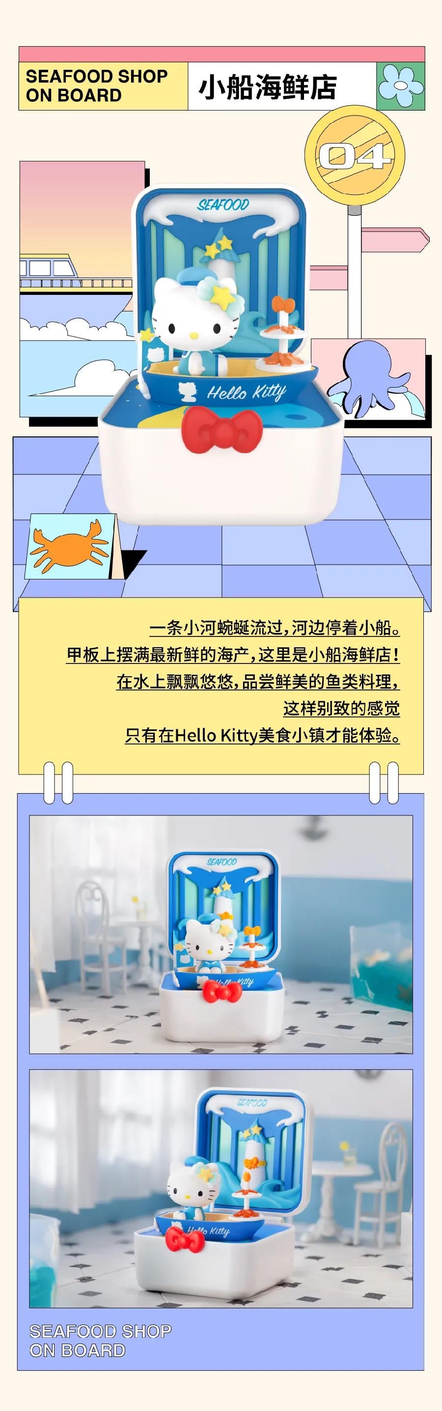 Hello Kitty Food Town Blind Box Series