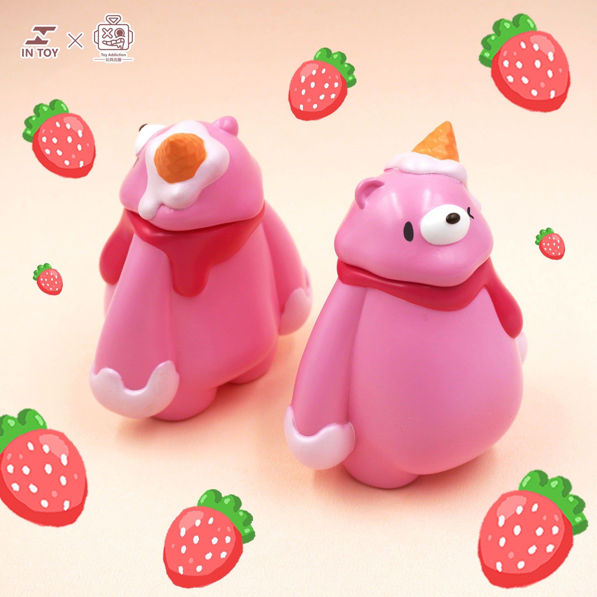 Sherbet Bear - strawberry .VER by Toy Addiction