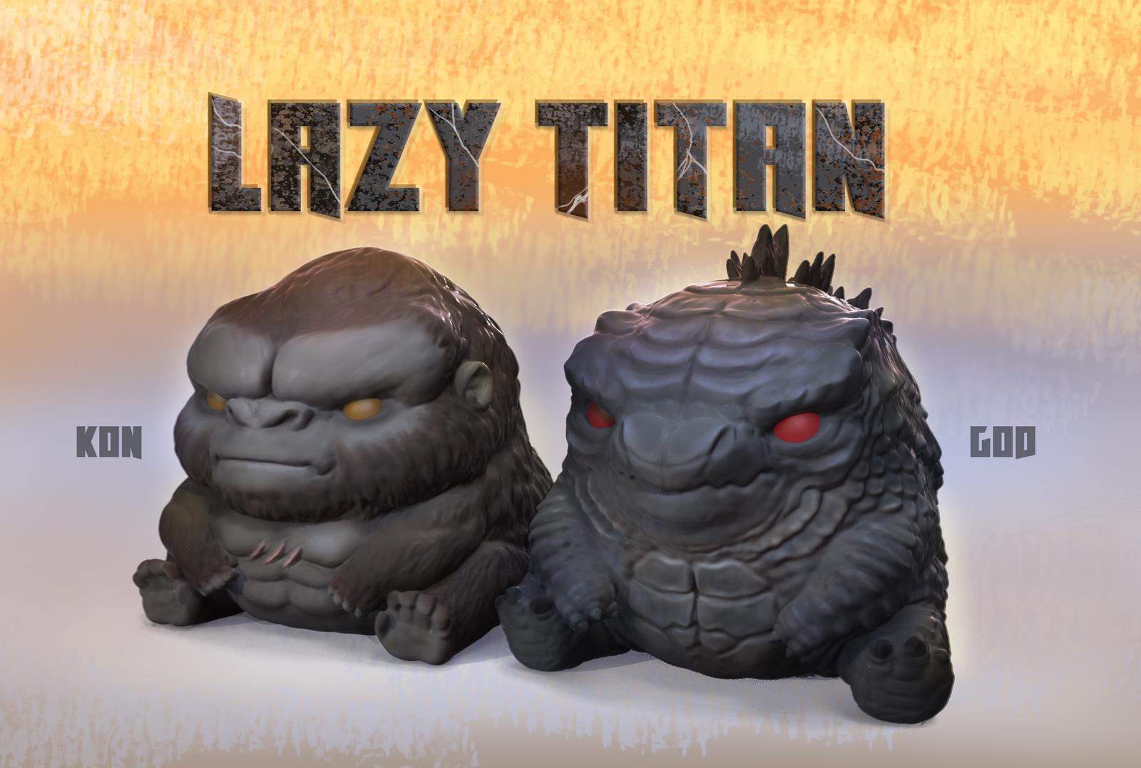 Lazy Titans by Pack Kuchu