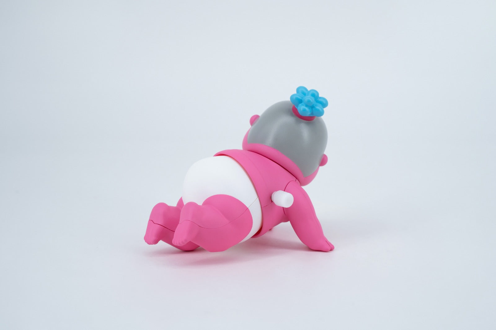 WIND UP 'WRIGGLE' CHUNK PInk BY JIM DREAMS