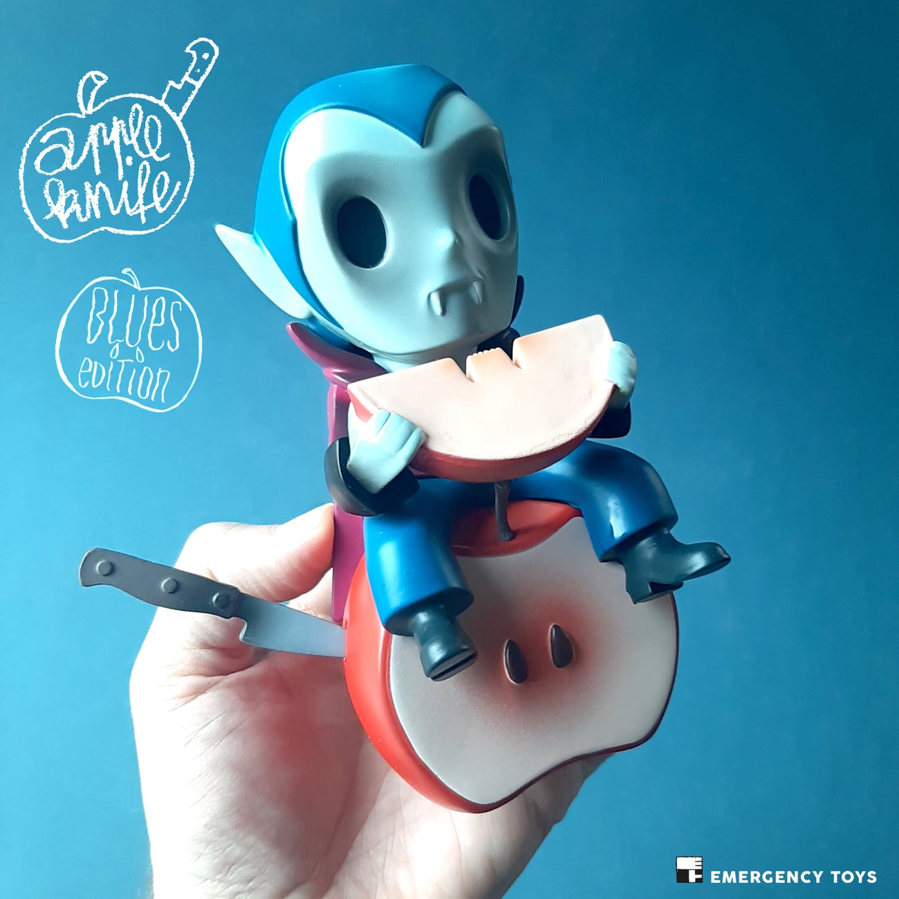 APPLE KNIFE BLUES EDITION by Emergency Toys