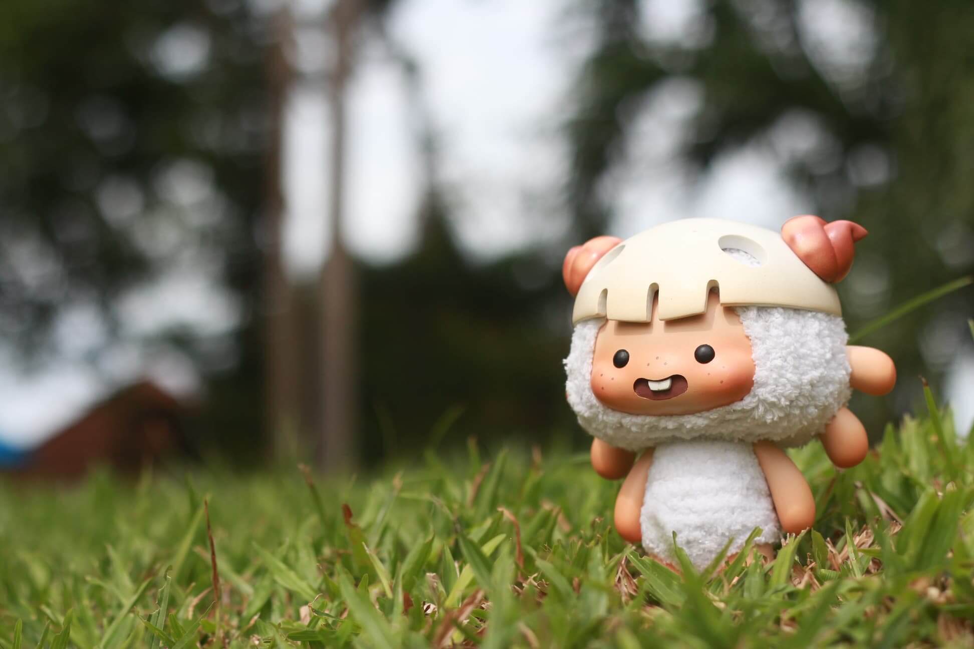Fluffy Sheep by Bakumbaa