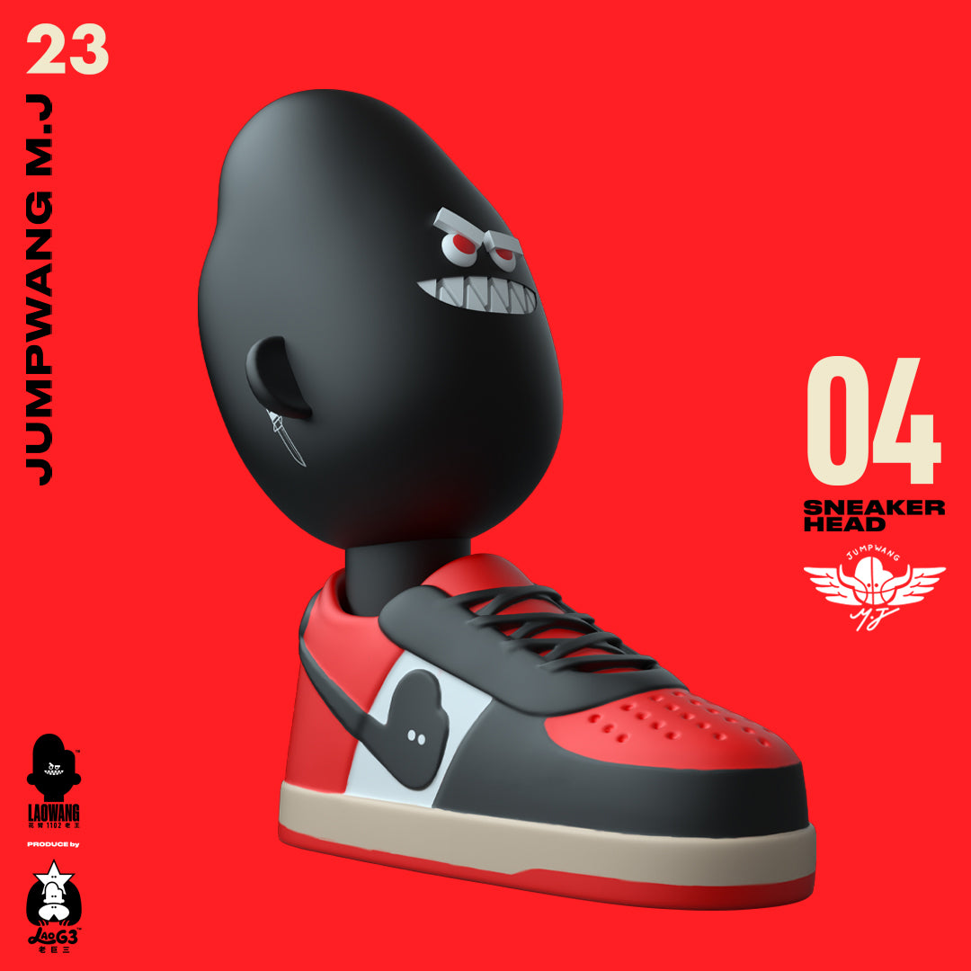 Sneaker Head AIR FORCE WANG 01-04 by Laowang