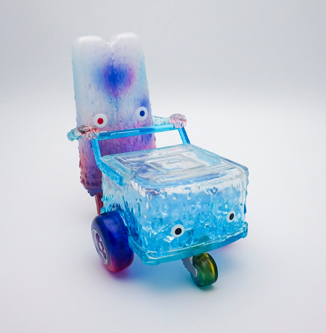 Popsicle Mon - Blue Popsicle Cart Set by 16M