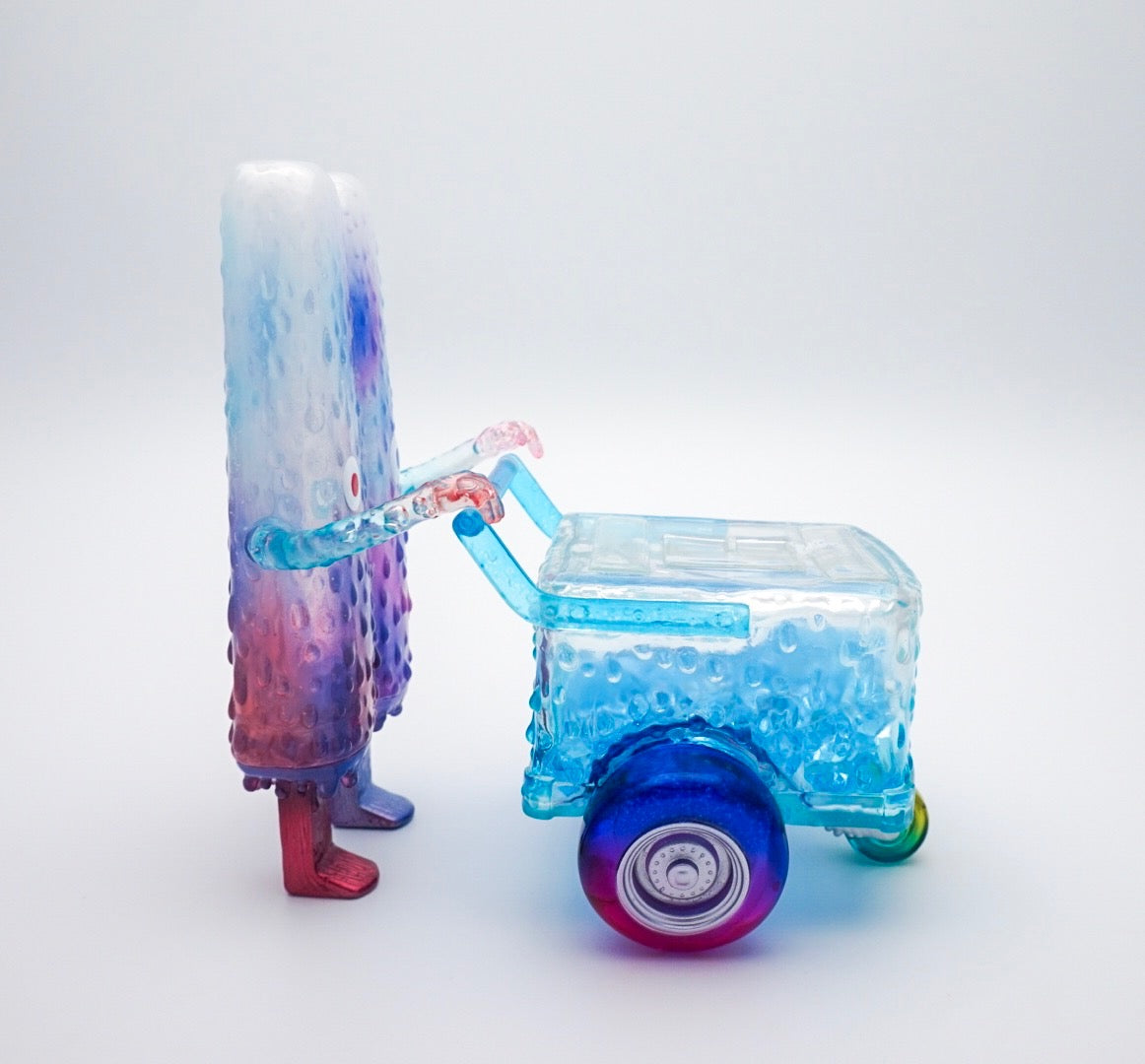 Popsicle Mon - Blue Popsicle Cart Set by 16M