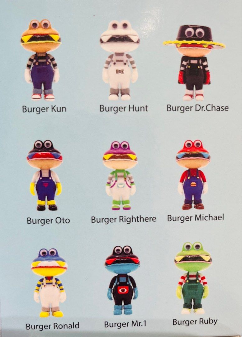 Burger Kun Blind Box Series by Happi Class