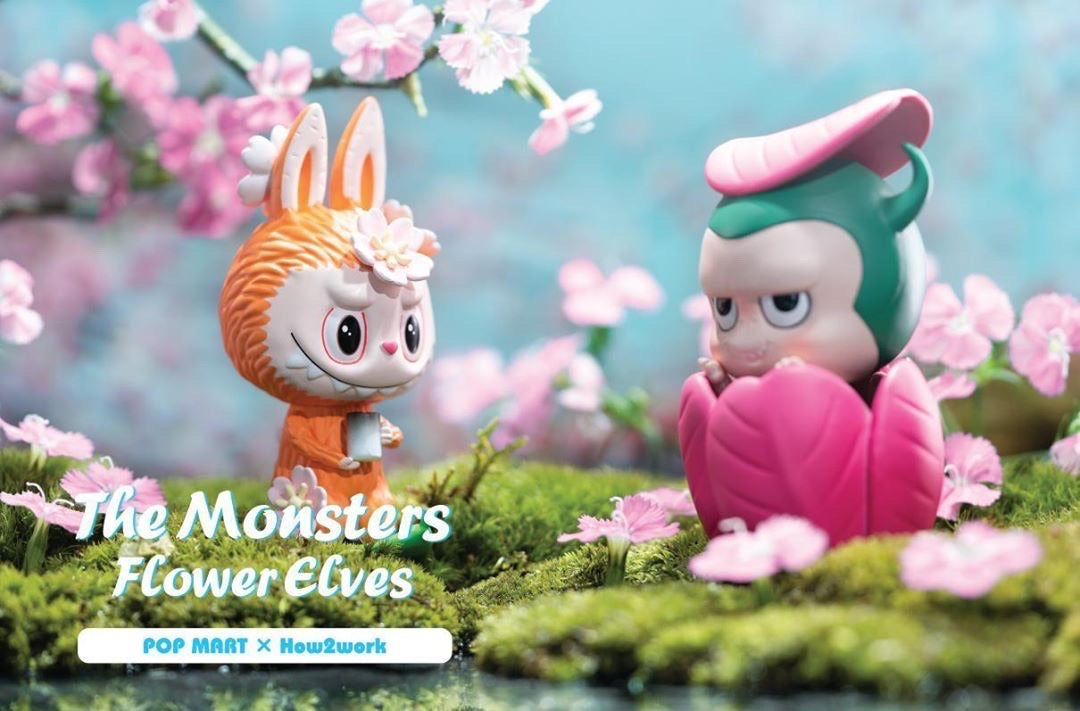The Monster Flower Evles Labubu BlindBox Series by Kasing Lung x Pop Mart