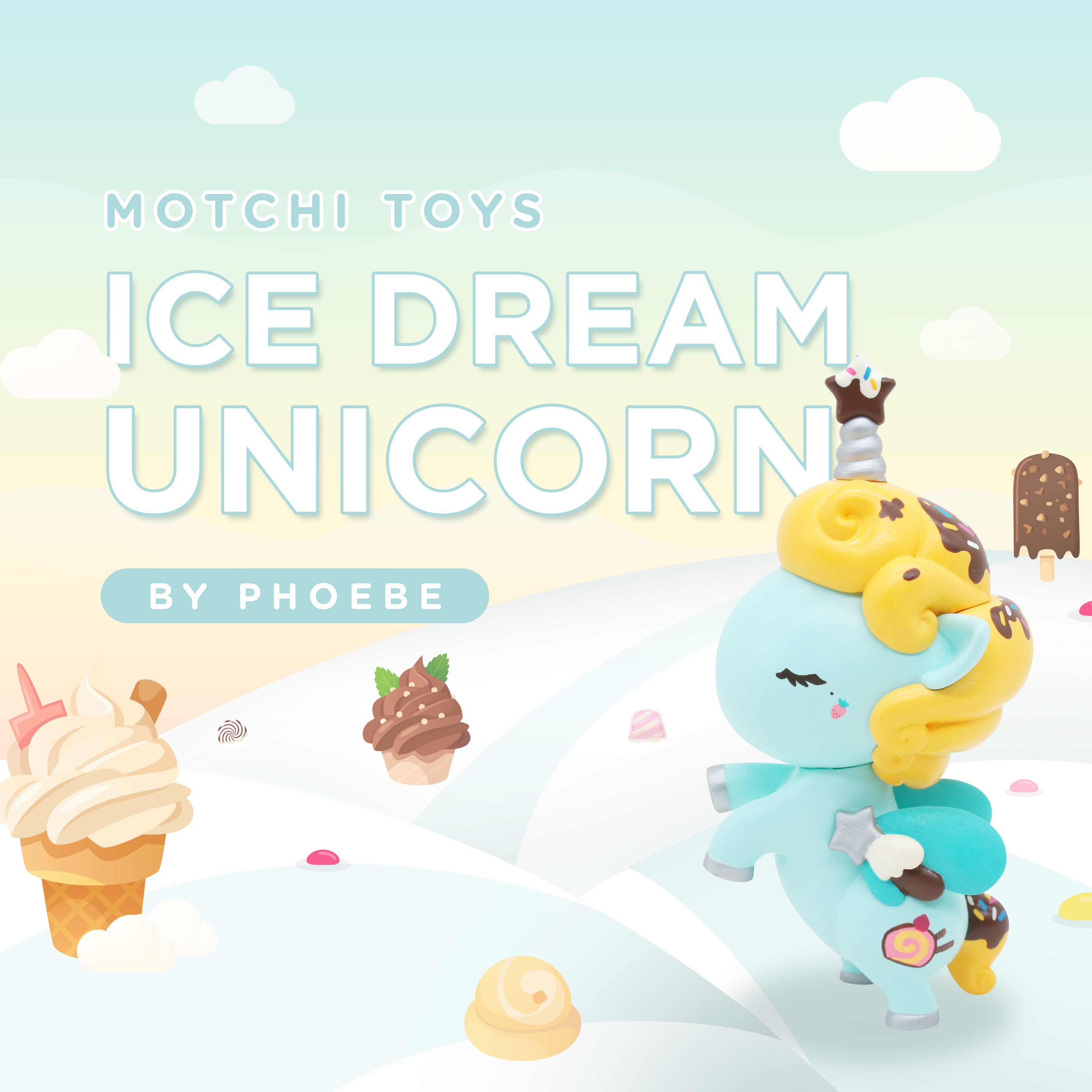 A toy unicorn with a star on its horn, inspired by a story of transformation and hope.