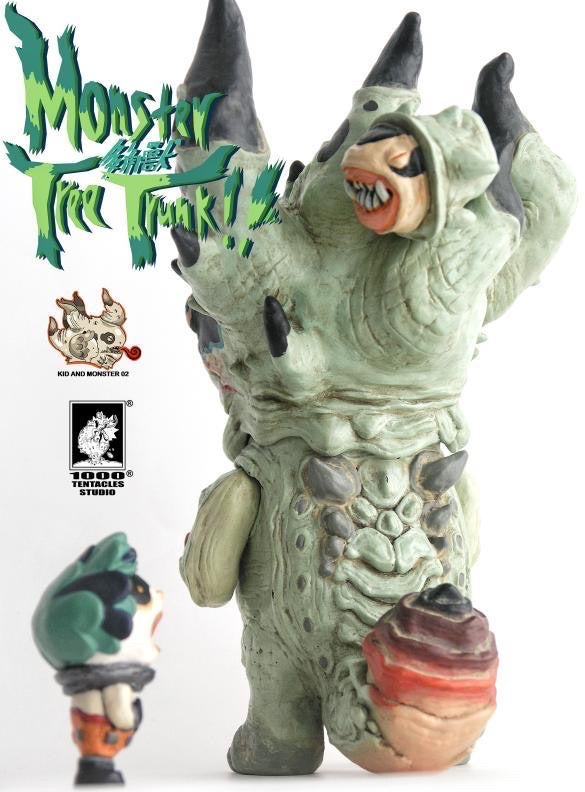 Green Monster TreeTrunk Vinyl series