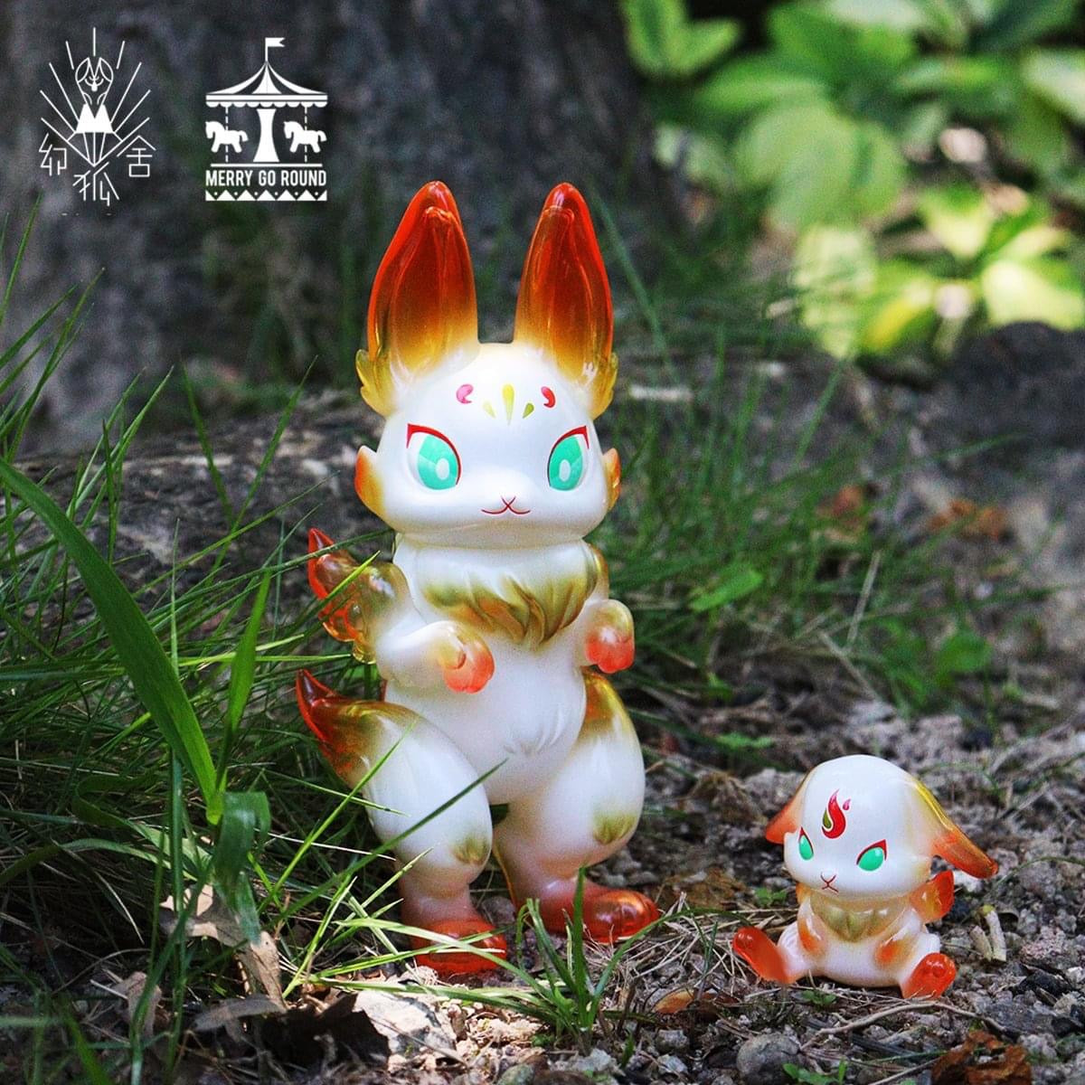Genko Bit Bit Flame Jade Rabbit by Genkosha x Bit Bit Forest
