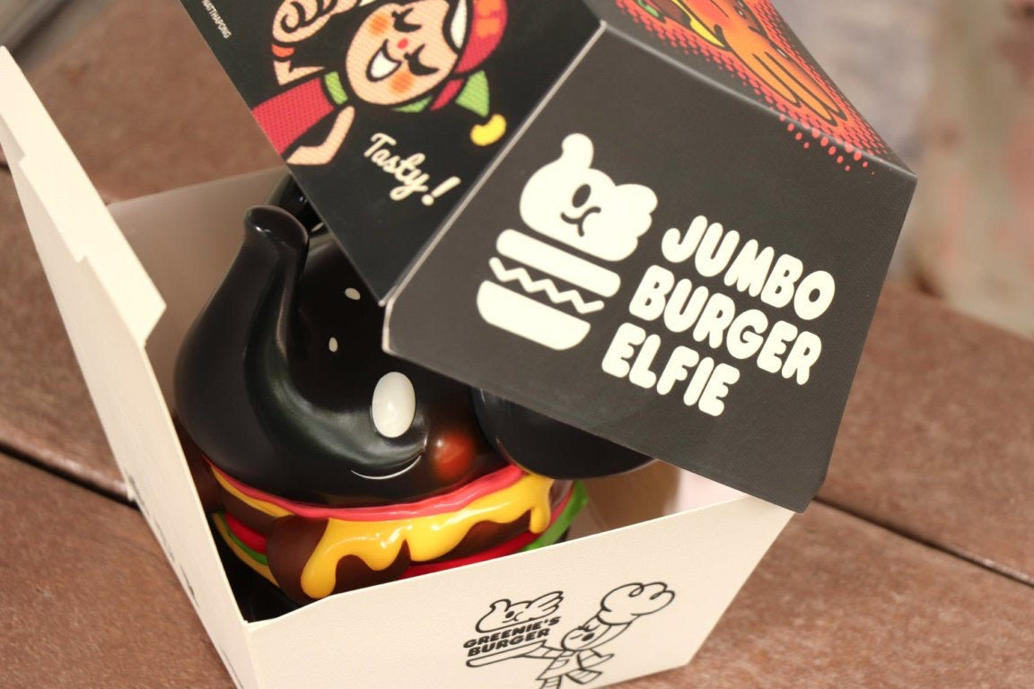 Jumbo ELFIE BURGER Black By TOO Natthapong Greenie & Elfie