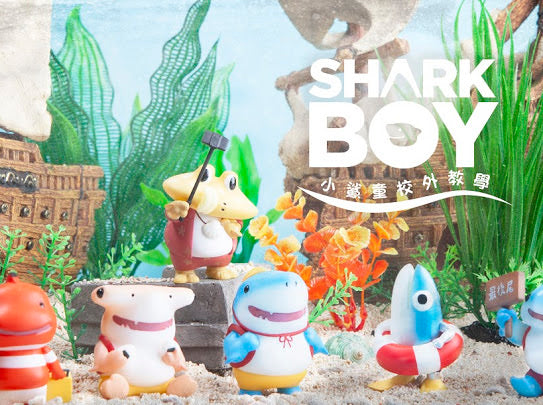 Shark Boy Gacha Series by Momoco