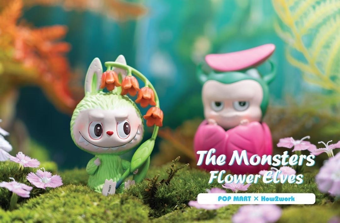 The Monster Flower Evles Labubu BlindBox Series by Kasing Lung x Pop Mart