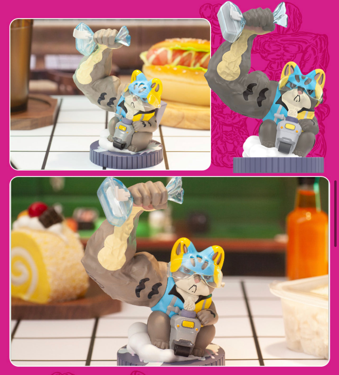 Great Power Lucky Fortune Cat Workers Blind Box Series