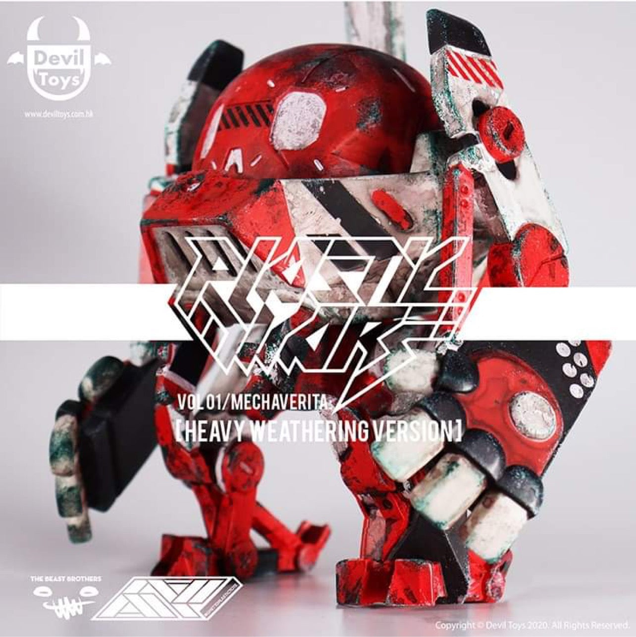 01//MECHAVERITA - Heavy Weathering Version by The Beast Brothers x Ghetto Plastic