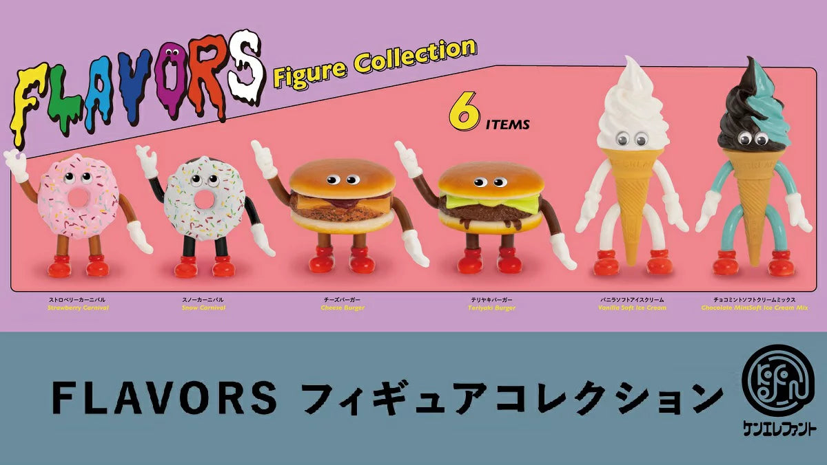Flavors Figure Collection Gatcha Series