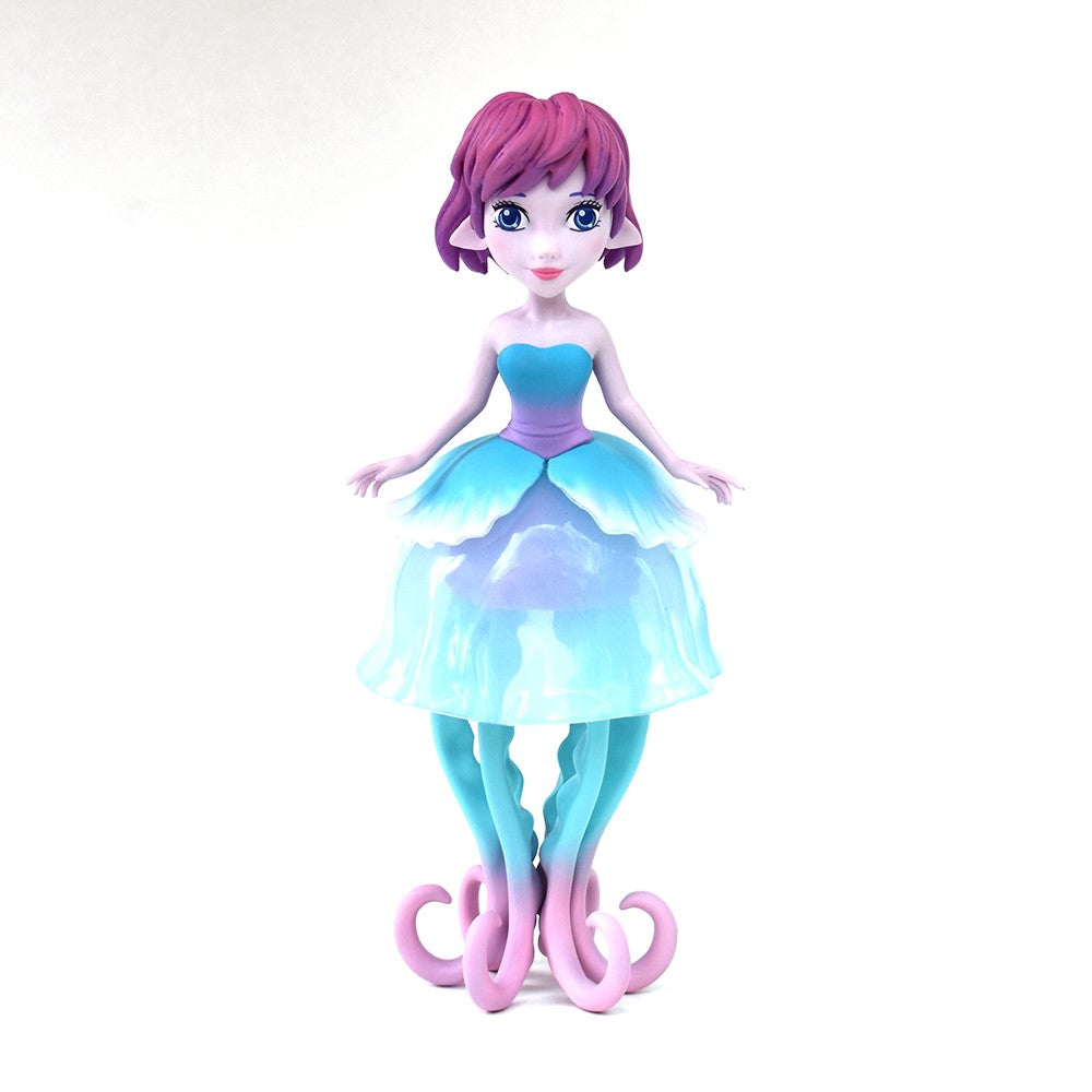 Ellie the Jellyfish Princess Teal by MJ Hsu