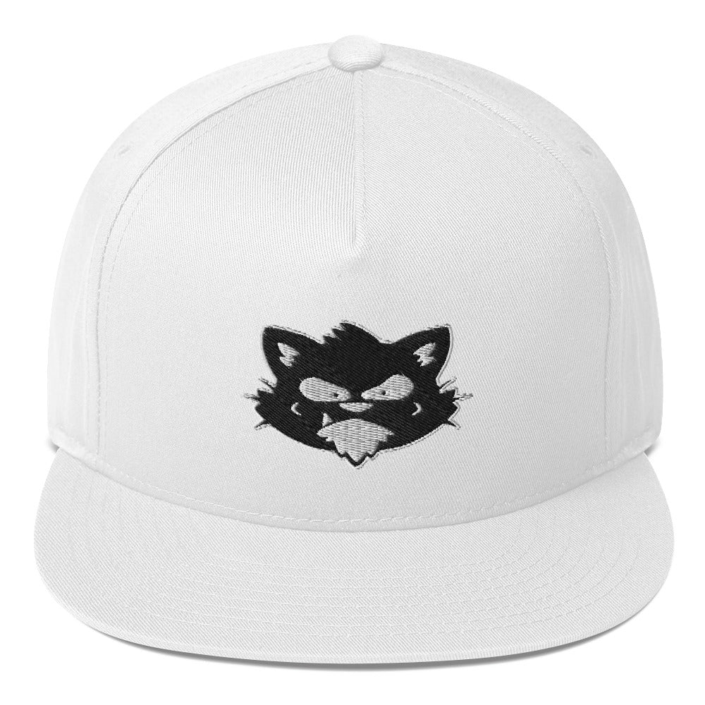 Strangecat Logo Flat Bill Cap