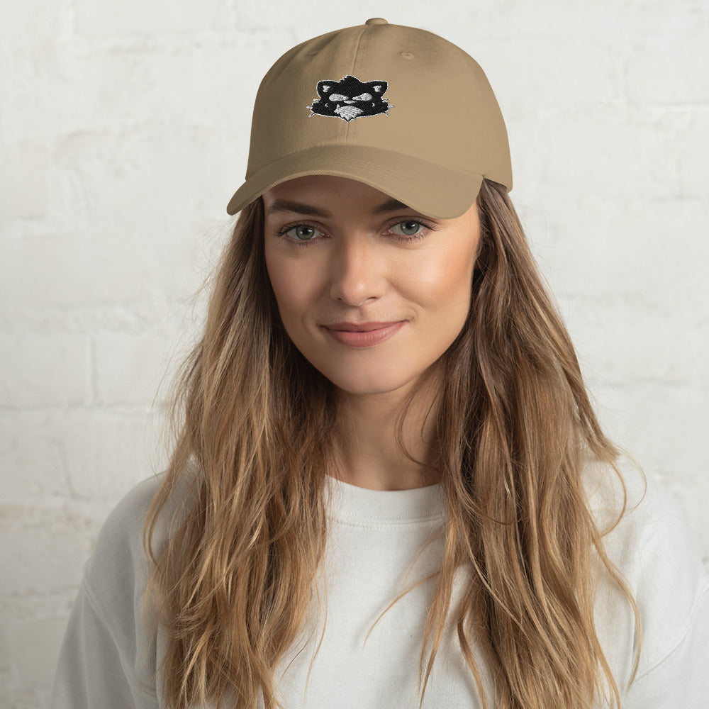 Strangecat Logo Dad hat