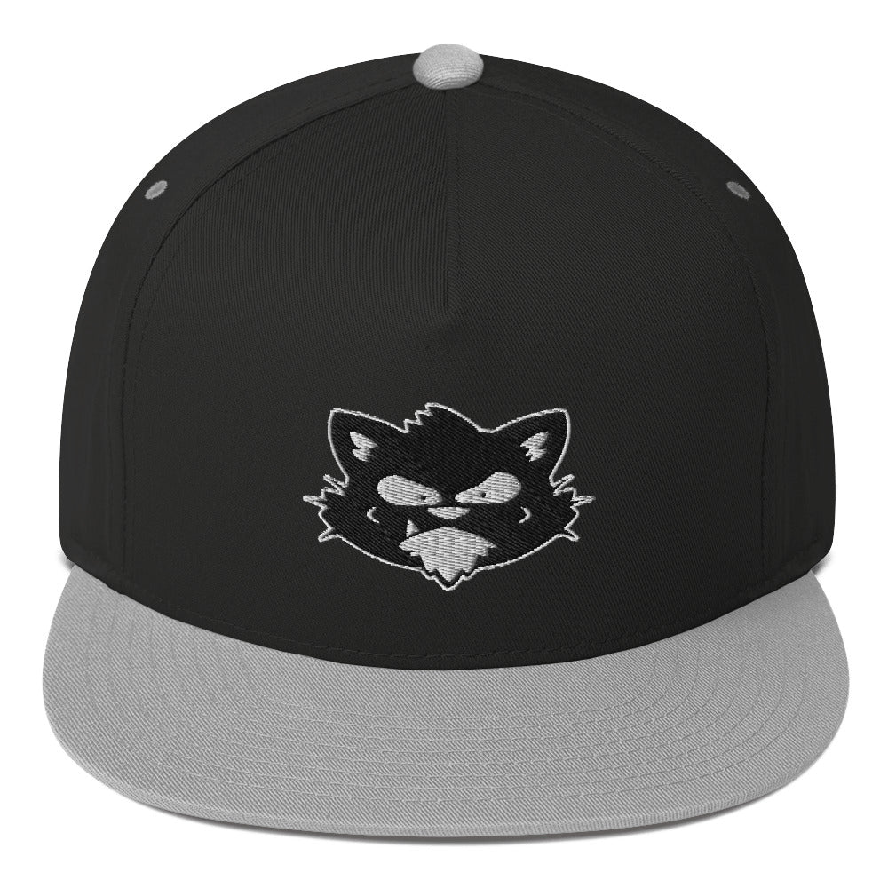 Strangecat Logo Flat Bill Cap