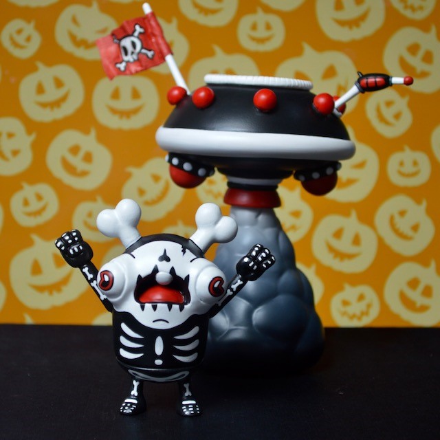 Strangecat's Halloween Show - Bonehead Benji The UF-BRO by Monsterliciouss