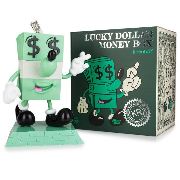 Lucky Dollar Money Box Figure by Jeremyville