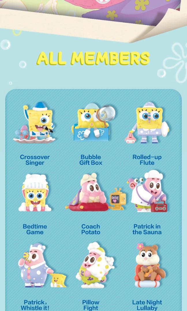SpongeBob: Pajamas Party Blind Box Series by POP MART