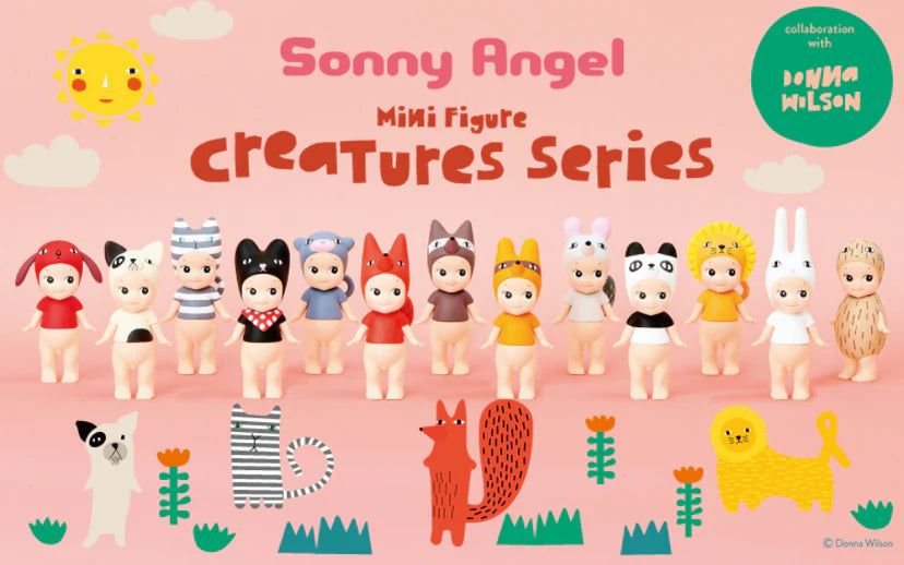 Sonny Angel mini figure Creatures series – Collaboration with Donna Wilson