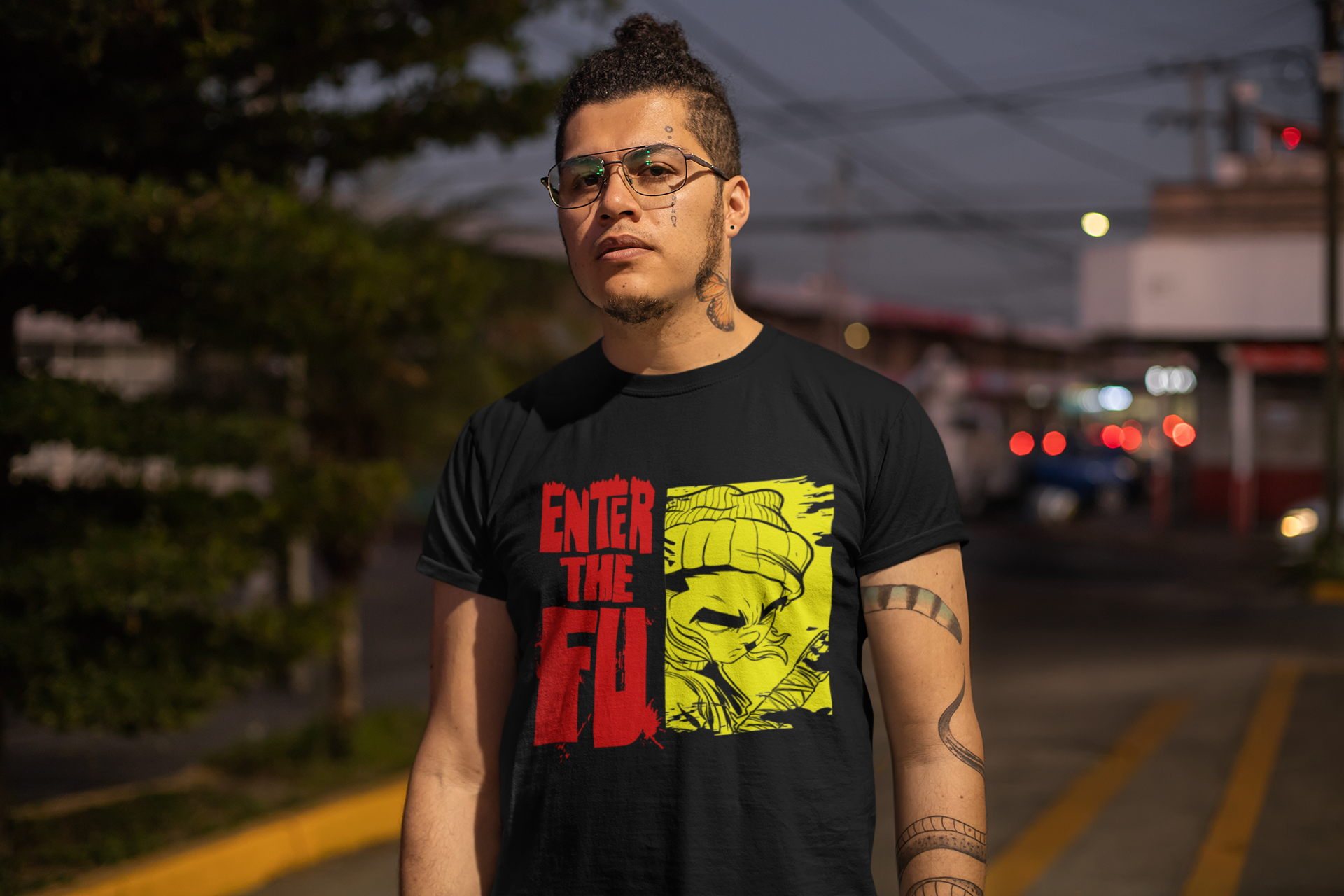 Enter The Fu - Limited Show Shirts by Rios Palante