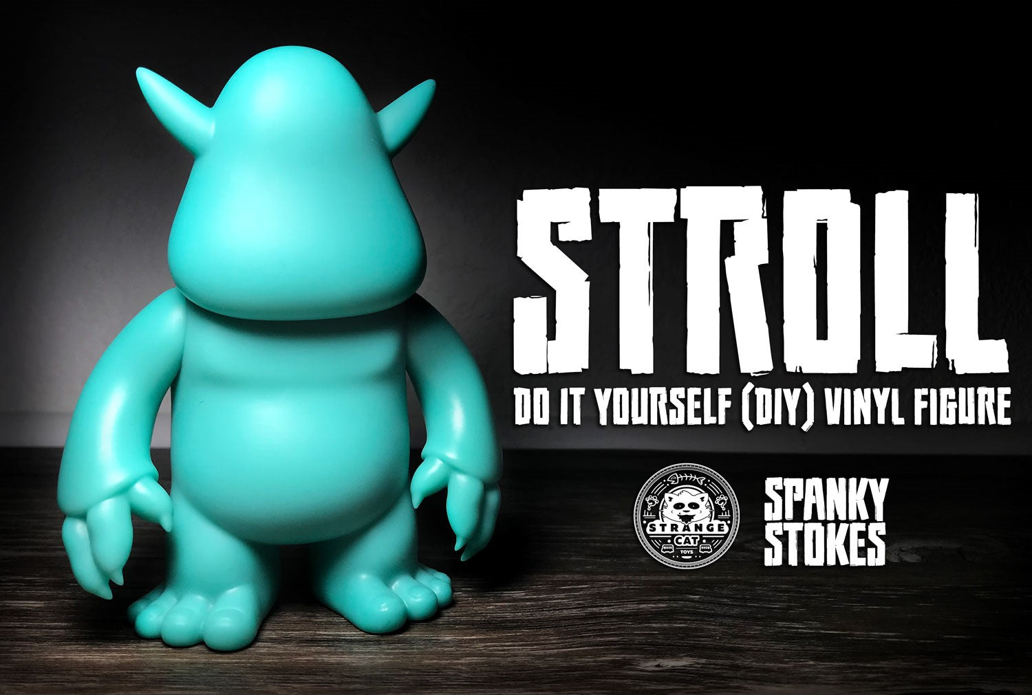 Stroll DIY Teal Vinyl by Spanky Stokes