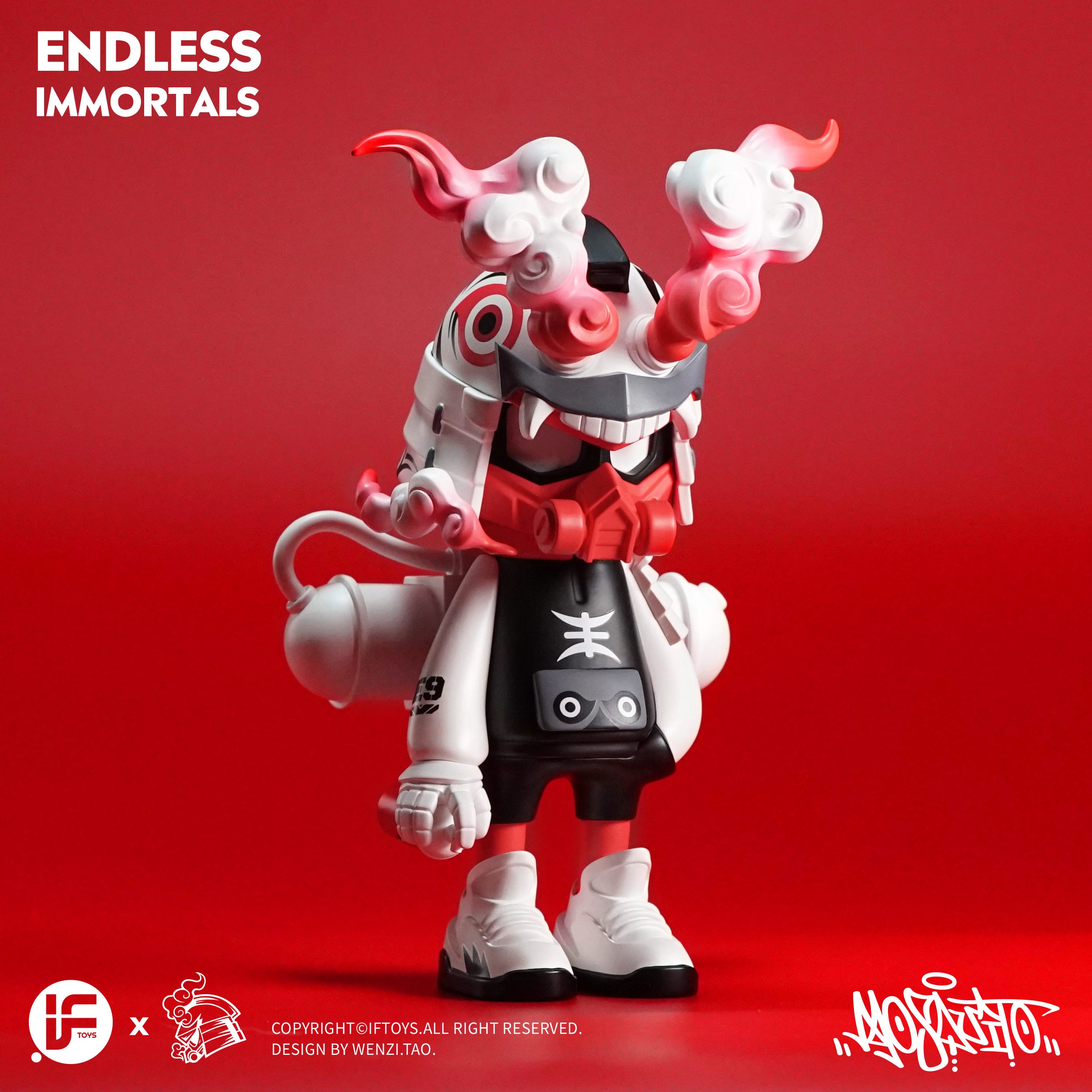 ENDLESS IMMORTALS - THE CLOTH TIGHT (2022 YEAR OF TIGER LIMITED EDITION) By Wenzi.Tao x Iftoys