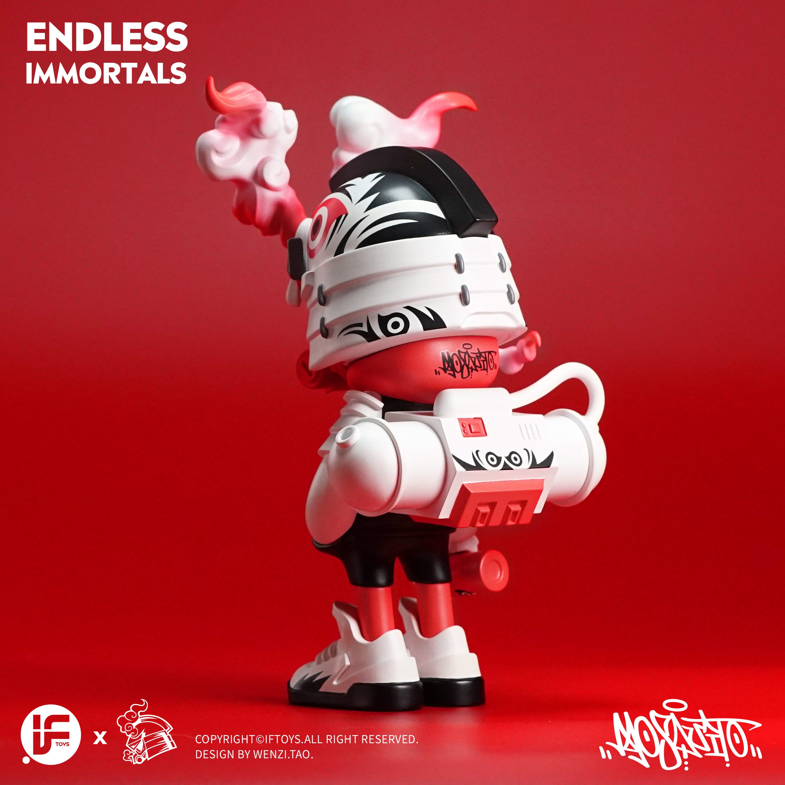 ENDLESS IMMORTALS - THE CLOTH TIGHT (2022 YEAR OF TIGER LIMITED EDITION) By Wenzi.Tao x Iftoys