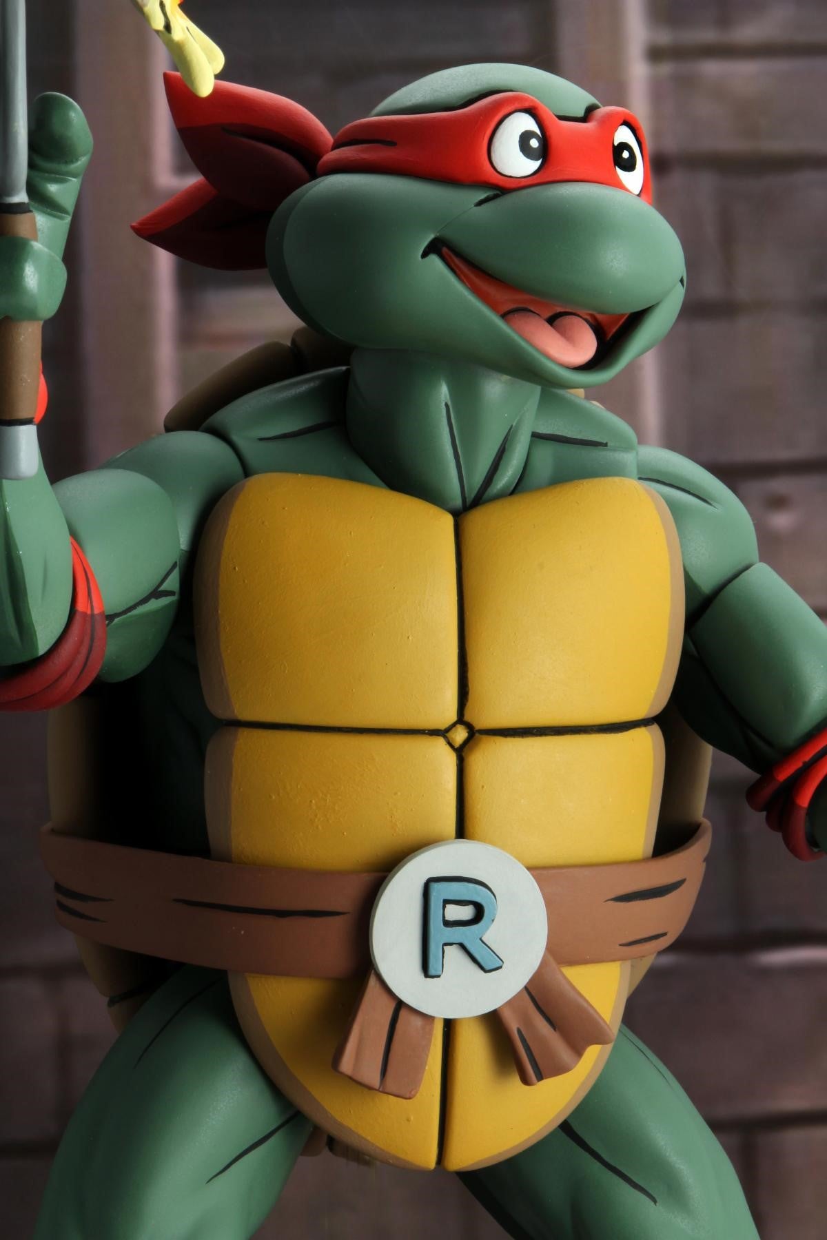 Teenage Mutant Ninja Turtles (Cartoon) – ¼ Scale Action Figure – Super Size Raphael