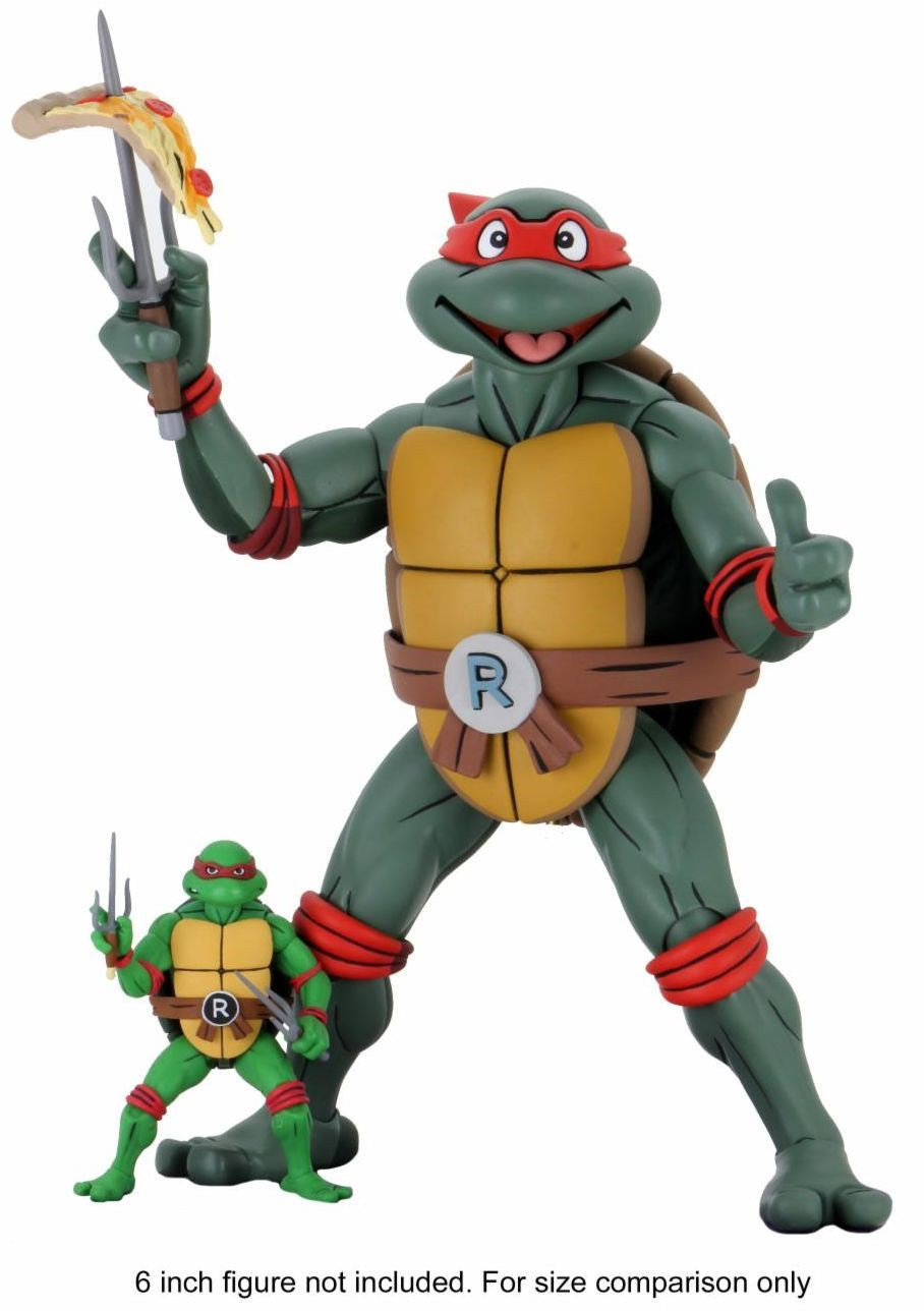 Teenage Mutant Ninja Turtles (Cartoon) – ¼ Scale Action Figure – Super Size Raphael