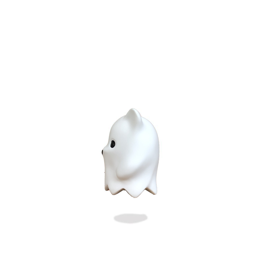 Ghostbear - Matte White by Luke Chueh